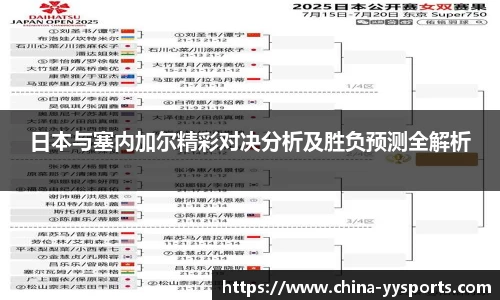 日本与塞内加尔精彩对决分析及胜负预测全解析